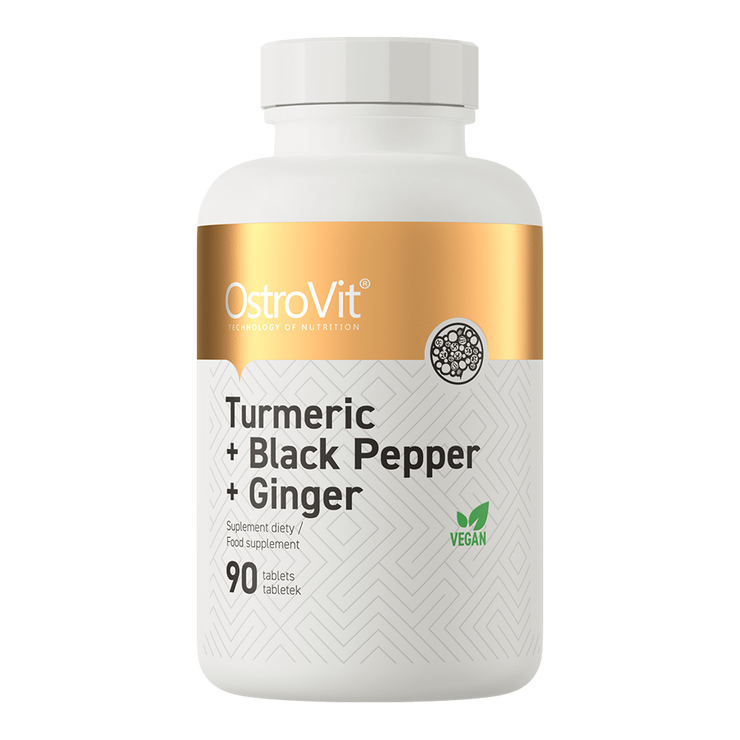 Ostrovit - Turmeric + Black Pepper + Ginger (Tabletten)