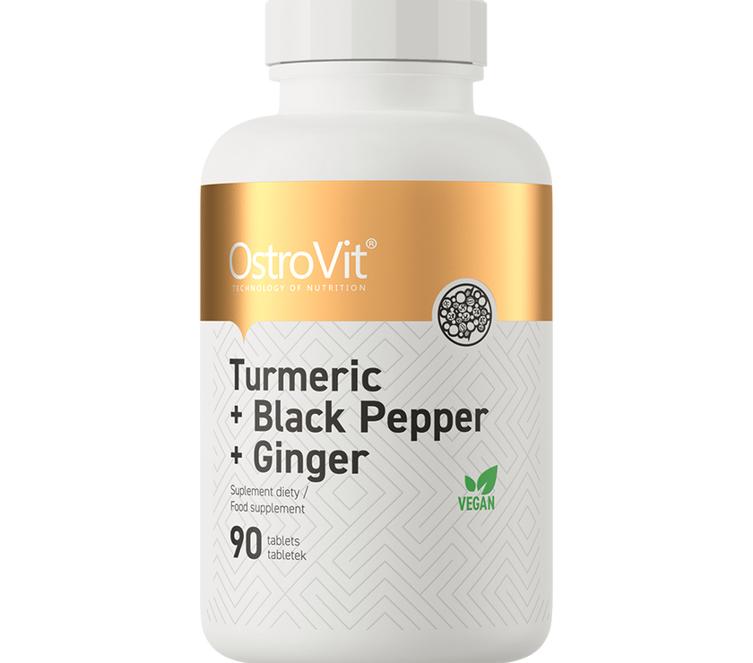 Ostrovit - Turmeric + Black Pepper + Ginger (Tabletten)