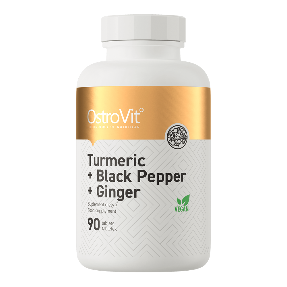 Ostrovit - Turmeric + Black Pepper + Ginger (Tabletten)