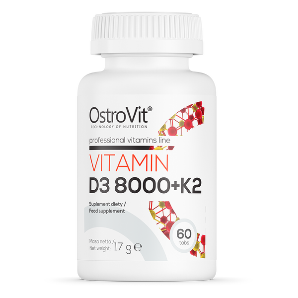 Ostrovit - Vitamin D3+K2 8000IU (Tabletten)